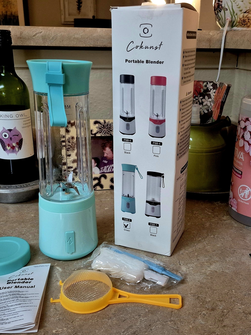 *NEW* Teal Cokunst Portable Blender